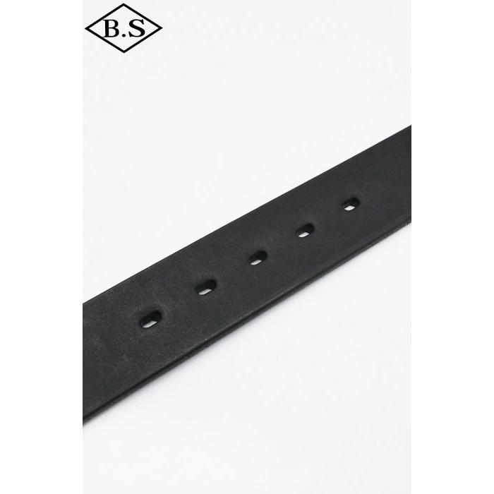 レインボーカントリー RAINBOW COUNTRY ベルト RCL-60010 LEATHER SINGLE PIN BELT シングルピンベルト BLACK ブラック | レインボーカントリー | 03