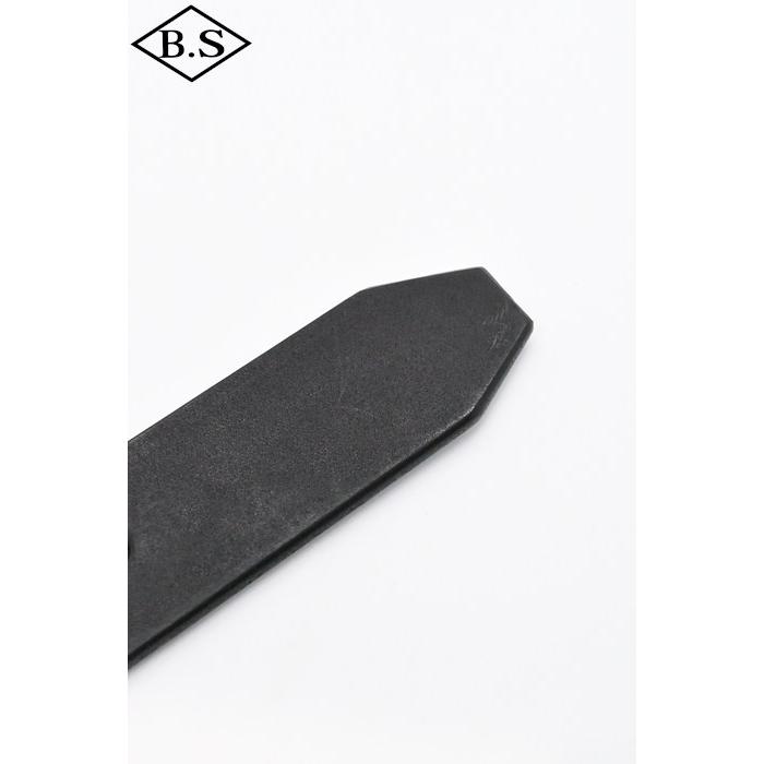 レインボーカントリー RAINBOW COUNTRY ベルト RCL-60010 LEATHER SINGLE PIN BELT シングルピンベルト BLACK ブラック | レインボーカントリー | 04