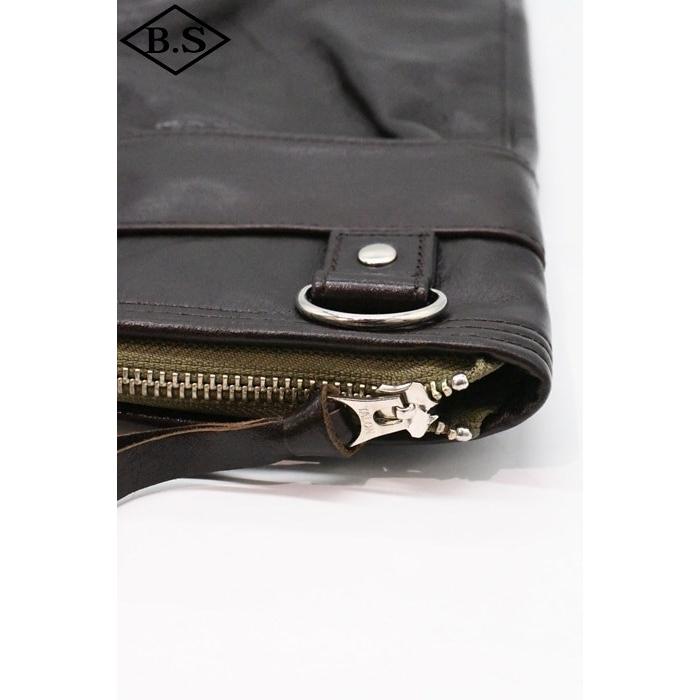 レインボーカントリー RAINBOW COUNTRY バッグ RCL-60004 Leather Helmet Bag レザーヘルメットバッグ | レインボーカントリー | 15