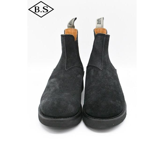 シュアブーツ SURE BOOTS ブーツ SBA04 WILSON ウィルソン INK BLK/ROUGHOUTの画像