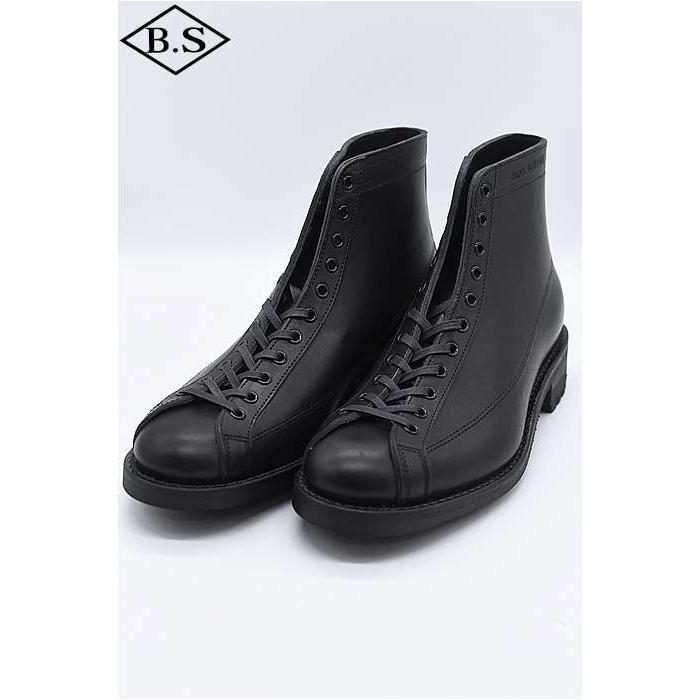 ブラザーブリッジ BROTHER BRIDGE ブーツ S009 HENRY ヘンリー LOANO BLK / COWの画像
