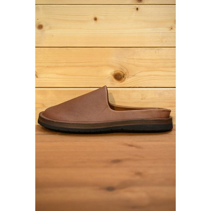 東京サンダル サンダル TOKYO SANDALS TS-C16 ASAGUTSU SLIP-ON BROWN 