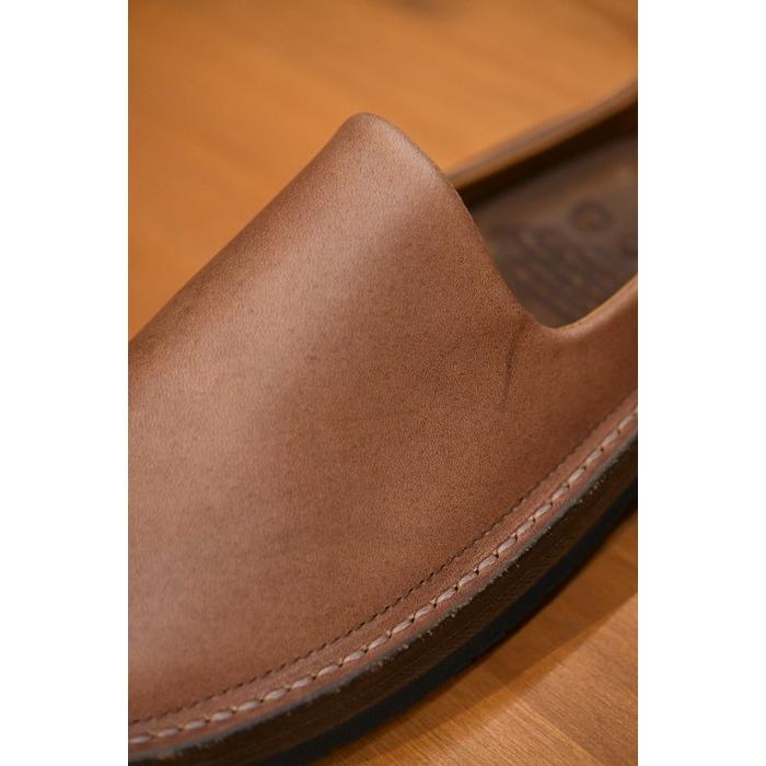 東京サンダル サンダル TOKYO SANDALS TS-C16 ASAGUTSU SLIP-ON BROWN 