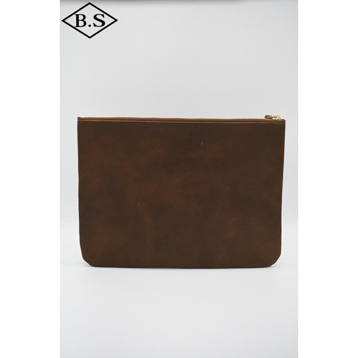 ローリングダブトリオ　ポーチ　Mサイズ SQUARE ZIP & SNAP POUCH size M -BLACK LEATHER – THE BOOTS SHOP ONLINE