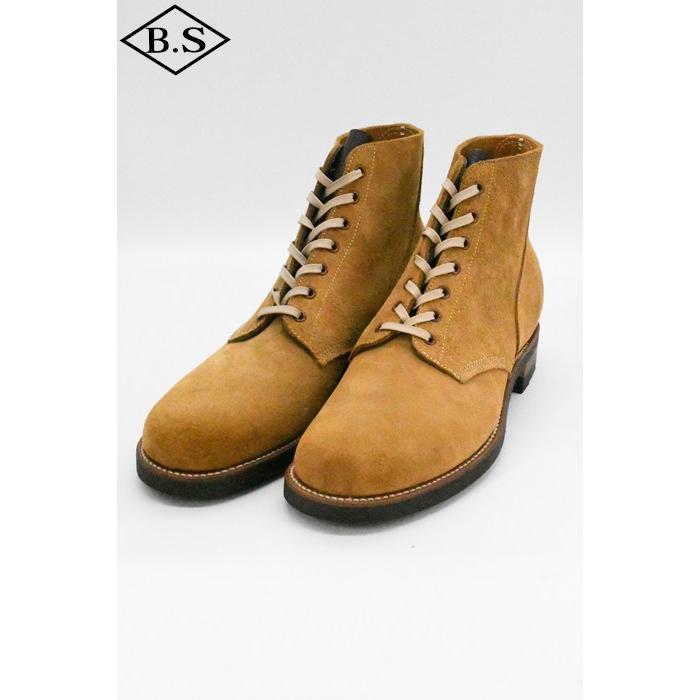 ローリングダブトリオ Rolling dub trio ブーツ RDT-M11 M42.5 (Beige Wax Suede)の画像