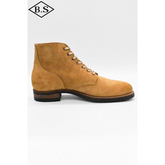 ローリングダブトリオ Rolling dub trio ブーツ RDT-M11 M42.5 (Beige Wax Suede)の画像