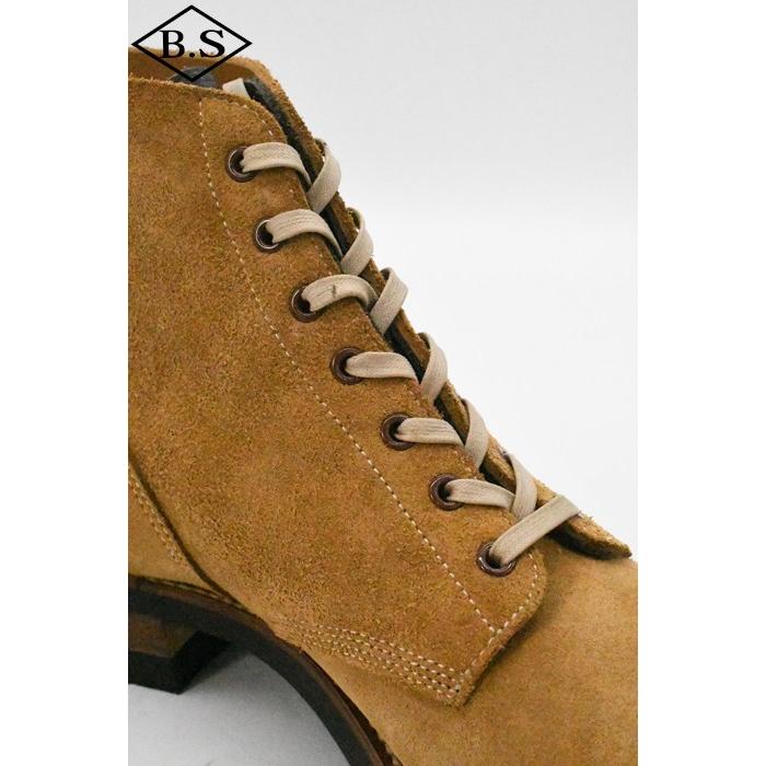 ローリングダブトリオ Rolling dub trio ブーツ RDT-M11 M42.5 (Beige Wax Suede)の画像