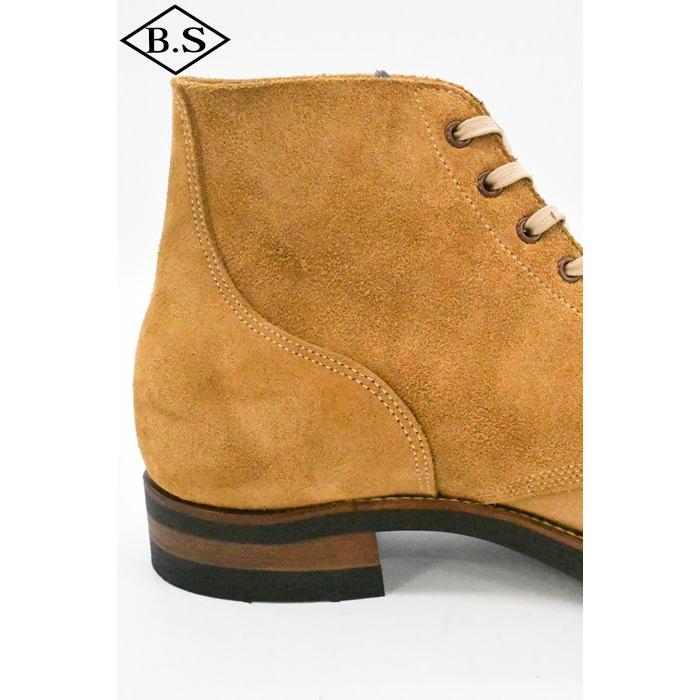 ローリングダブトリオ Rolling dub trio ブーツ RDT-M11 M42.5 (Beige Wax Suede)の画像