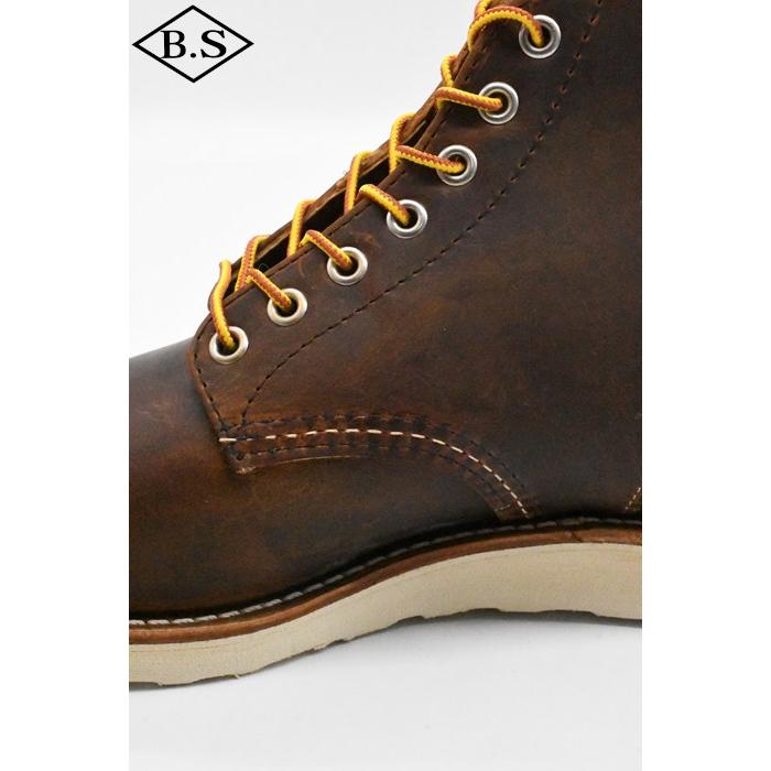 レッドウィング REDWING ブーツ NO.9111 6-inch Classic Round 6インチ クラシックラウンド BROWNの画像