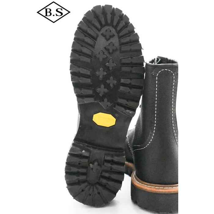 レッドウィング REDWING ブーツ NO.4501 8-inch Logger (Non-Steel Toe) 8インチ ロガー (ノン・スティールトゥ) BLACKの画像
