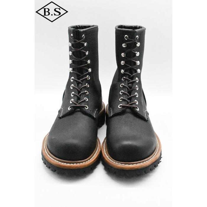 レッドウィング REDWING ブーツ NO.4501 8-inch Logger (Non-Steel Toe) 8インチ ロガー (ノン・スティールトゥ) BLACKの画像