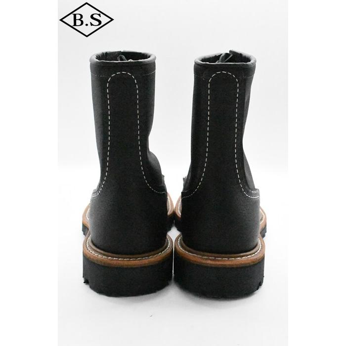 レッドウィング REDWING ブーツ NO.4501 8-inch Logger (Non-Steel Toe) 8インチ ロガー (ノン・スティールトゥ) BLACKの画像
