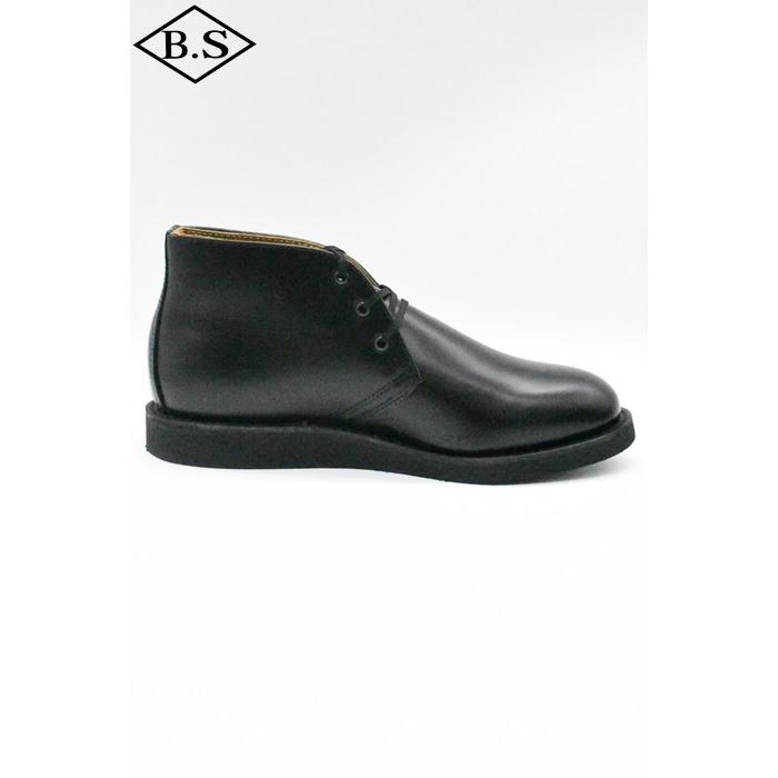 レッドウィング REDWING ブーツ NO.9196 POSTMAN CHUKKA ポストマン チャッカ ブラックの画像