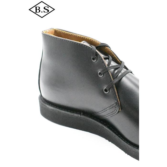 レッドウィング REDWING ブーツ NO.9196 POSTMAN CHUKKA ポストマン チャッカ ブラックの画像