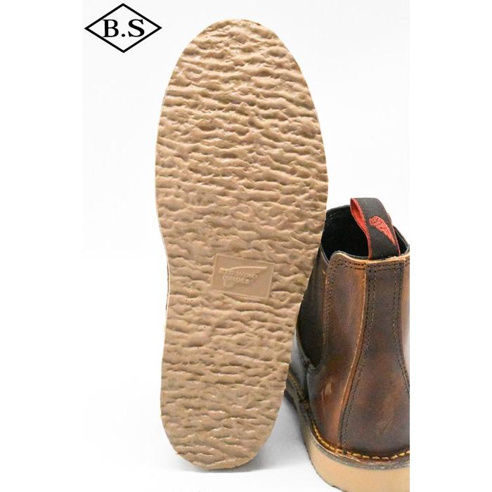 レッドウィング REDWING ブーツ NO.3128  Weekender Chelsea ウィークエンダー チェルシー カッパー ラフ＆タフの画像