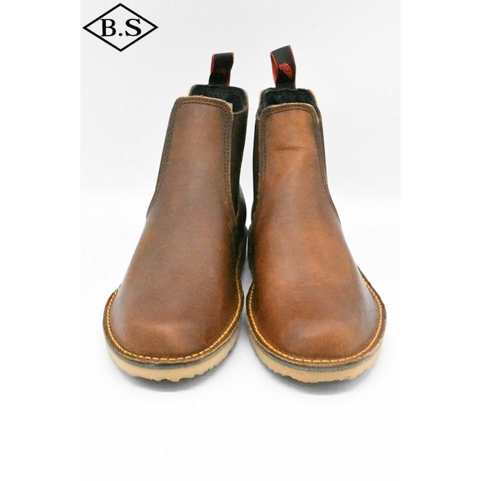 レッドウィング REDWING ブーツ NO.3128  Weekender Chelsea ウィークエンダー チェルシー カッパー ラフ＆タフの画像