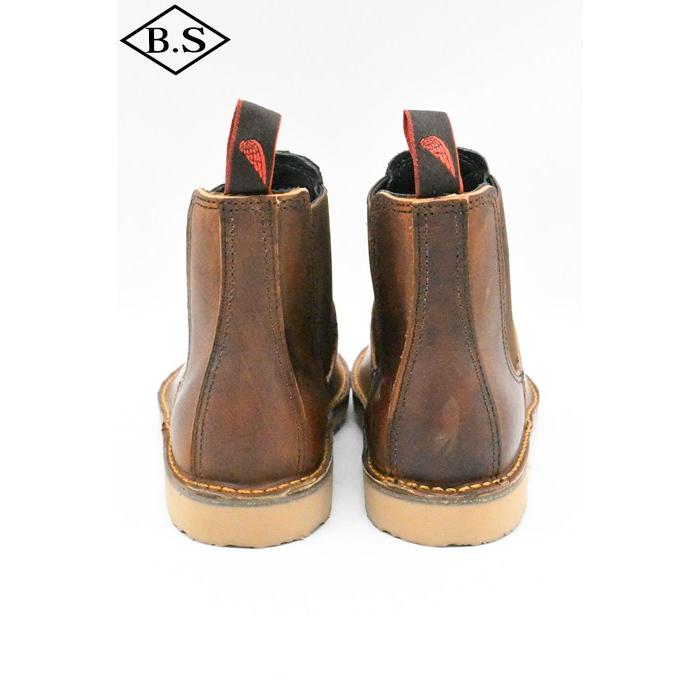 レッドウィング REDWING ブーツ NO.3128  Weekender Chelsea ウィークエンダー チェルシー カッパー ラフ＆タフの画像