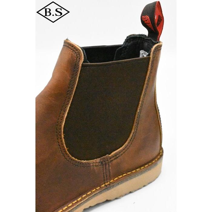 レッドウィング REDWING ブーツ NO.3128  Weekender Chelsea ウィークエンダー チェルシー カッパー ラフ＆タフの画像