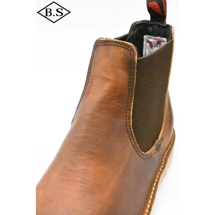レッドウィング REDWING ブーツ NO.3128  Weekender Chelsea ウィークエンダー チェルシー カッパー ラフ＆タフの画像
