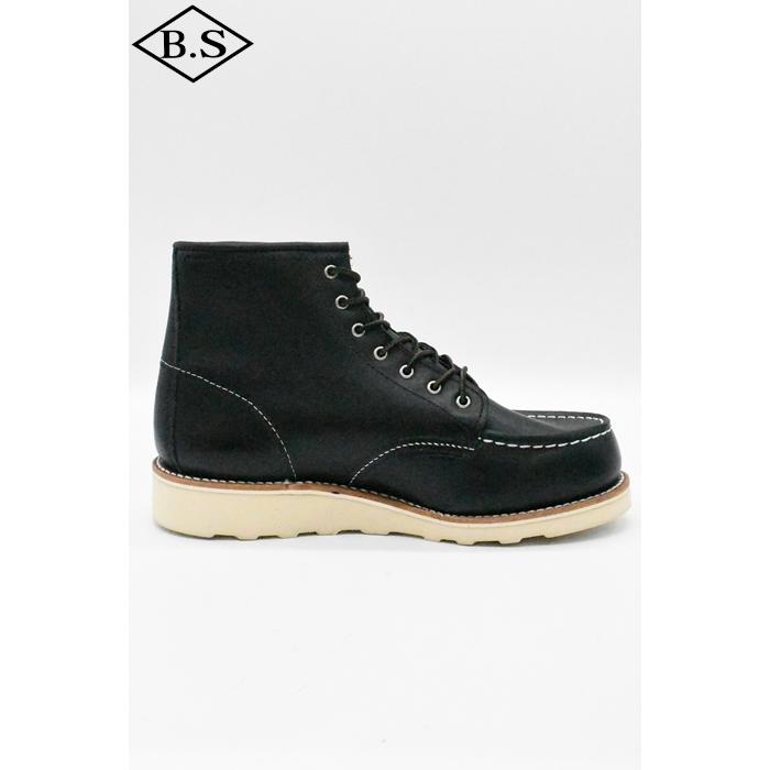 (WOMENS)レッドウィング RED WING ブーツ 3373 6-inch Classic Moc 6インチ クラシックモック ブラックバウンダリーの画像