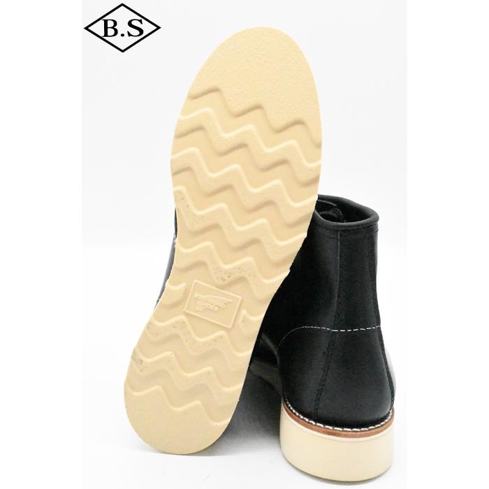 (WOMENS)レッドウィング RED WING ブーツ 3373 6-inch Classic Moc 6インチ クラシックモック ブラックバウンダリーの画像