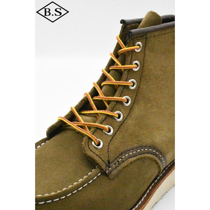 レッドウィング ブーツ RED WING No.8881 6-inch Classic Moc オリーブ「モハヴェ」ラフアウトの画像