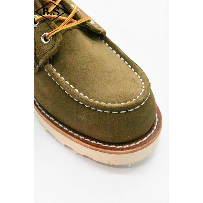 レッドウィング ブーツ RED WING No.8881 6-inch Classic Moc オリーブ「モハヴェ」ラフアウトの画像
