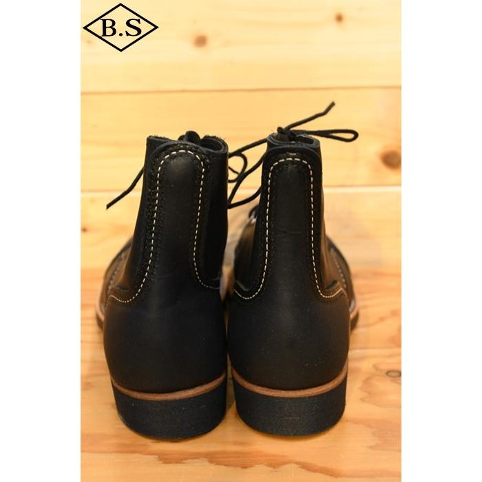 レッドウィング RED WING レースアップブーツ  8084 IRON RANGER アイアンレンジャー ブラックの画像