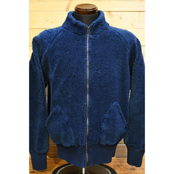 スチュディオダルチザン アウター STUDIO D’ARTISAN 8017 コットンフリース ボアジャケット INDIGO FLEECE BOA JACKET(14067円)