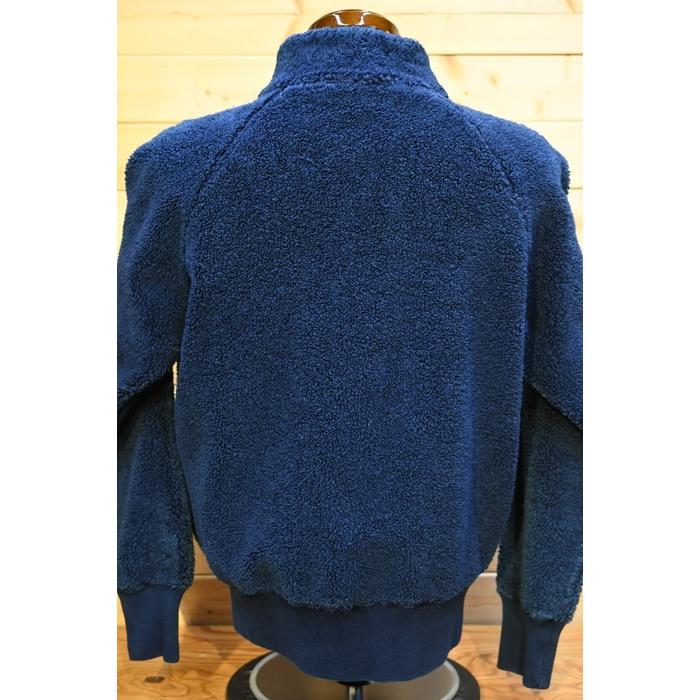 スチュディオダルチザン アウター STUDIO D’ARTISAN 8017 コットンフリース ボアジャケット INDIGO FLEECE BOA JACKET 