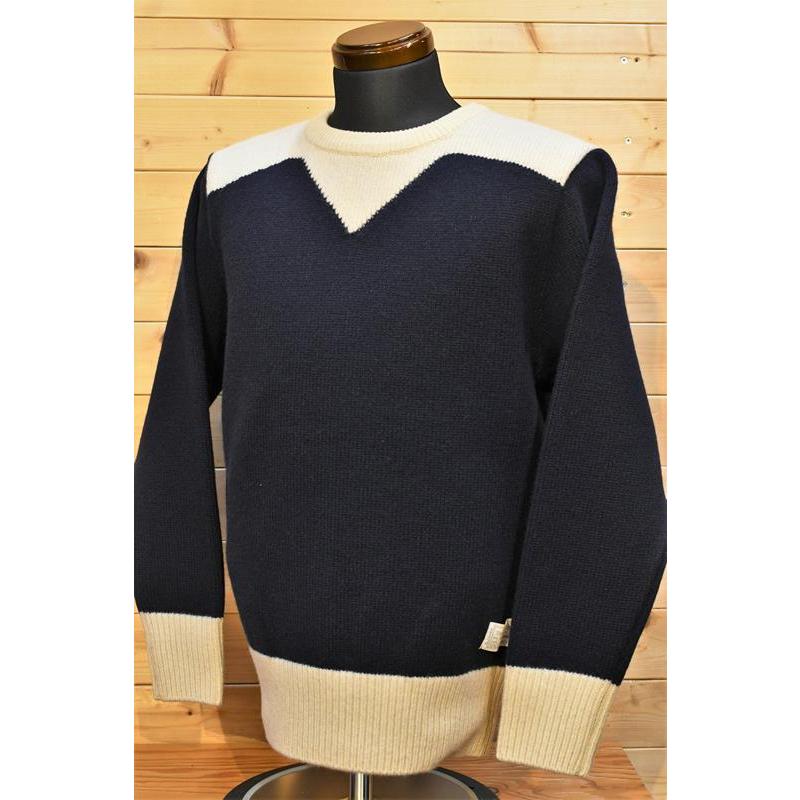 オルゲイユ セーター ORGUEIL OR-4213 Knit sweater ネイビー