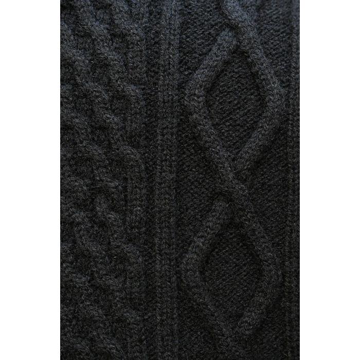 ORGUEIL（オルゲイユ） ベスト OR-4247 Cable Knit Gilet Black 