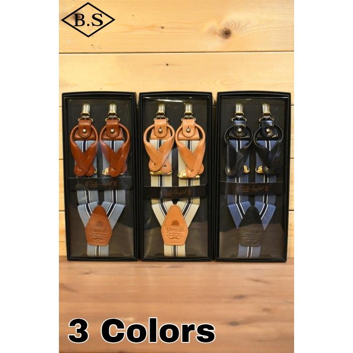 ORGUEIL（オルゲイユ） 小物 OR-7331 ストライプサスペンダー