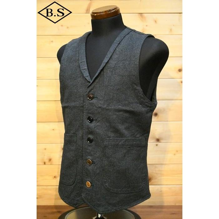ORGUEIL（オルゲイユ） ベスト OR-4009 Gilet ジレ Black