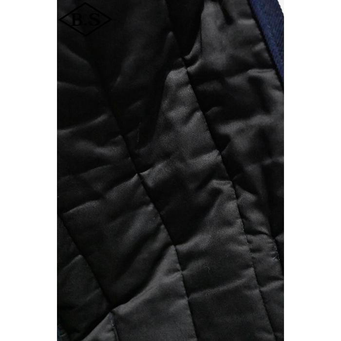 d*7様 STUDIO D'ARTISAN インディゴジャカード　中綿ジャケット STUDIO D'ARTISAN ステュディオダルチザン 矢絣 インディゴ染