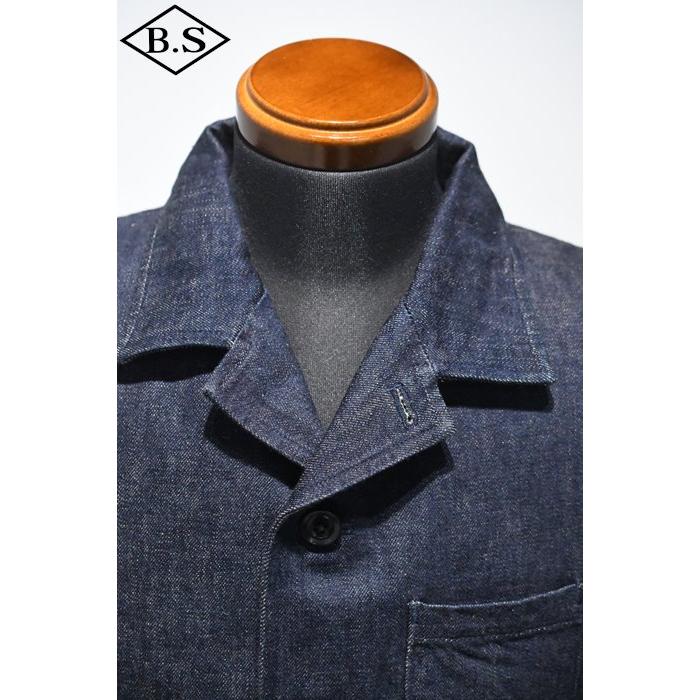 オルゲイユ ORGUEIL アウター OR-4307 Denim Sack Jacket INDIGOの画像