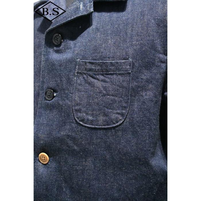 オルゲイユ ORGUEIL アウター OR-4307 Denim Sack Jacket INDIGOの画像