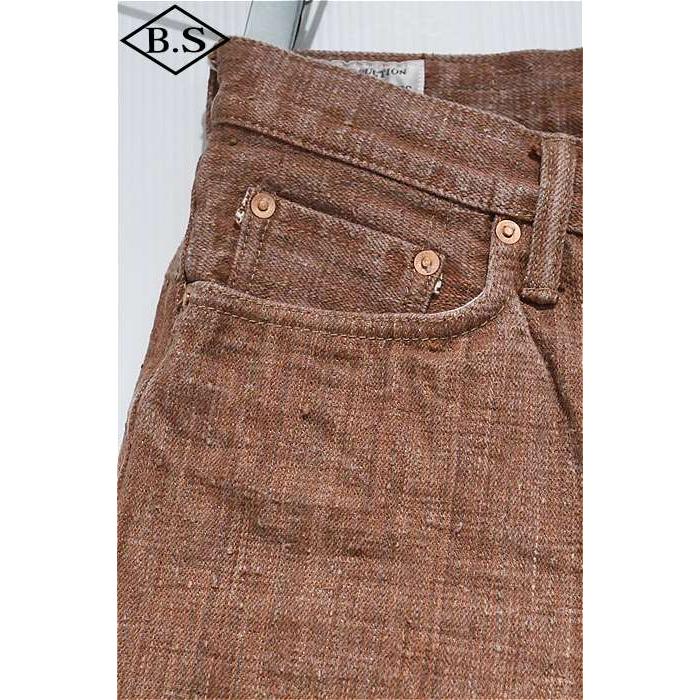 ステュディオダルチザン STUDIO D’ARTISAN  デニムパンツ SP-110 45th 柿渋極みスラブジーンズ(ワンウォッシュ)の画像