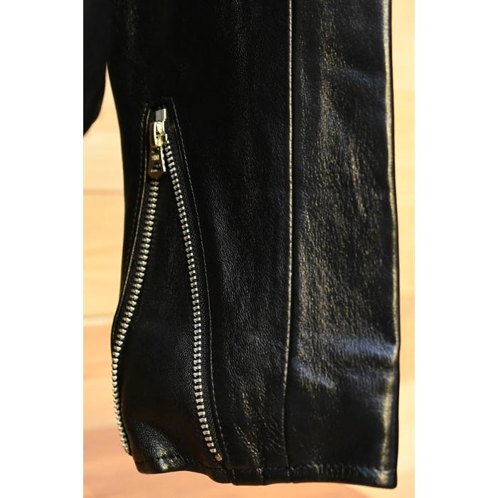 ショット  schott レザージャケット 7823950077 NEW DOUBLE BREAST RIDERSダブル ブレスト ライダース ブラックの画像
