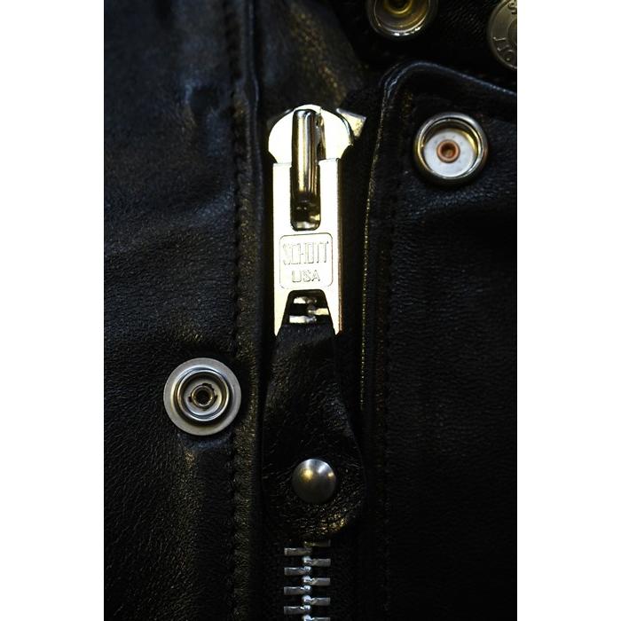 ショット  schott レザージャケット 7823950077 NEW DOUBLE BREAST RIDERSダブル ブレスト ライダース ブラックの画像