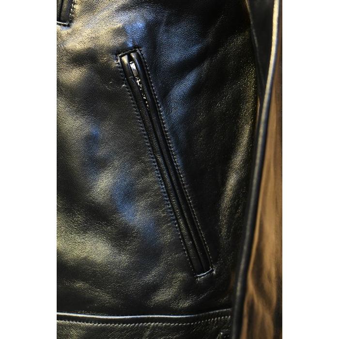 ショット  schott レザージャケット 7823950077 NEW DOUBLE BREAST RIDERSダブル ブレスト ライダース ブラックの画像