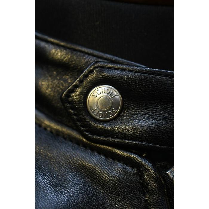 ショット  schott レザージャケット 7821950008 70’S SINGLE RIDERS JACKET シングル ライダース ブラックの画像