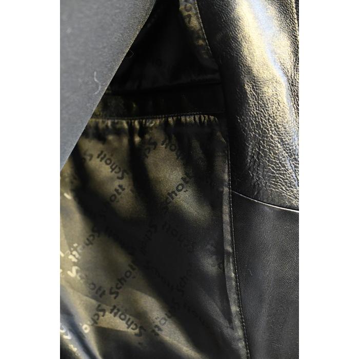 ショット  schott レザージャケット 7821950008 70’S SINGLE RIDERS JACKET シングル ライダース ブラックの画像