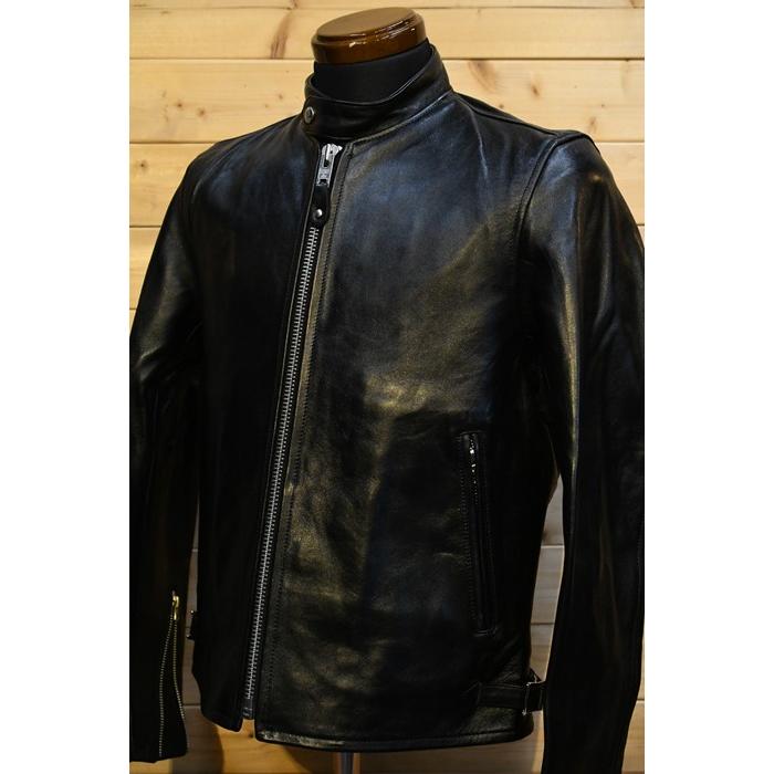 ショット  schott レザージャケット 7821950008 70’S SINGLE RIDERS JACKET シングル ライダース ブラックの画像