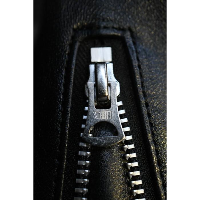 ショット  schott レザージャケット 7821950008 70’S SINGLE RIDERS JACKET シングル ライダース ブラックの画像