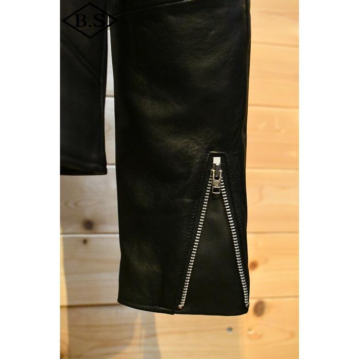 Schott ブラック ライダースジャケット S Schott N.Y.C（ショット） schott レザージャケット 7822950602 SINGLE