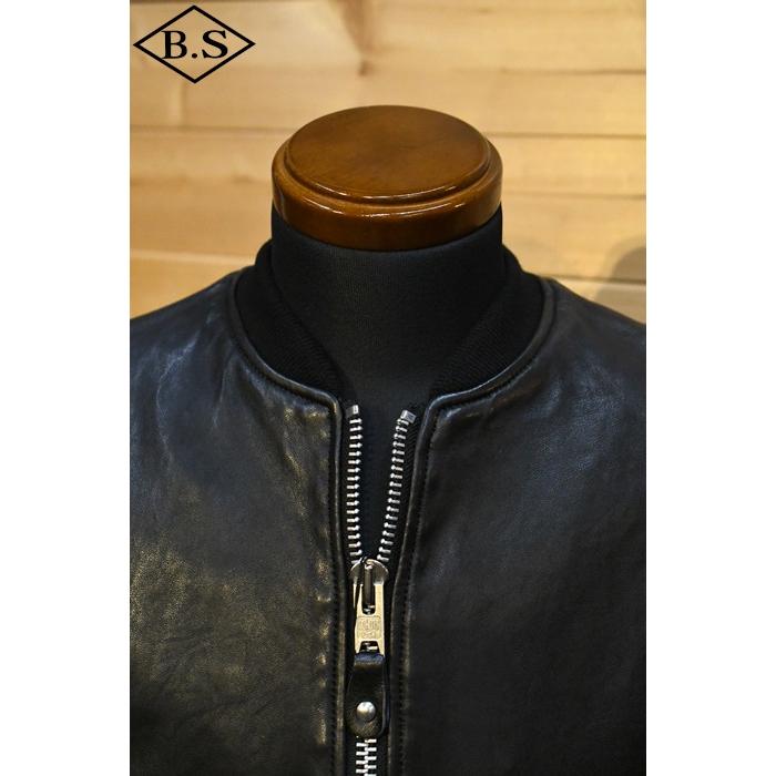 【WOMENS】ショット schott レザージャケット Women's BOWERY JACKET/バワリージャケット ブラックの画像