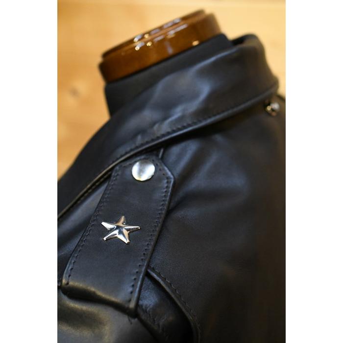 ショット  schott レザージャケット 613UST ONESTAR TALL ワンスタートール ブラックの画像