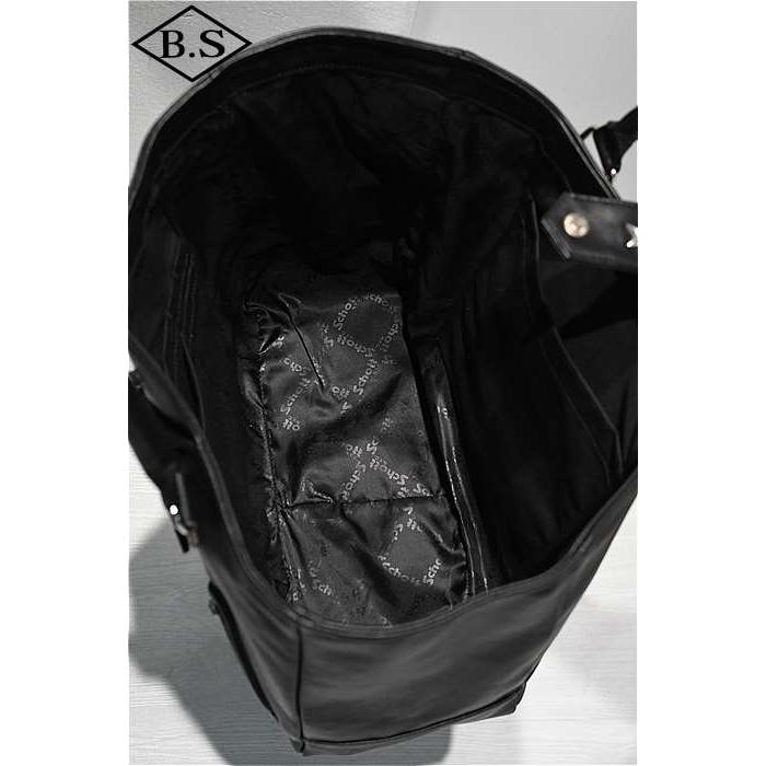 ショット schott バッグ 7824976008 RIDERS TOTE BAG/ライダース トートバッグ ブラックの画像