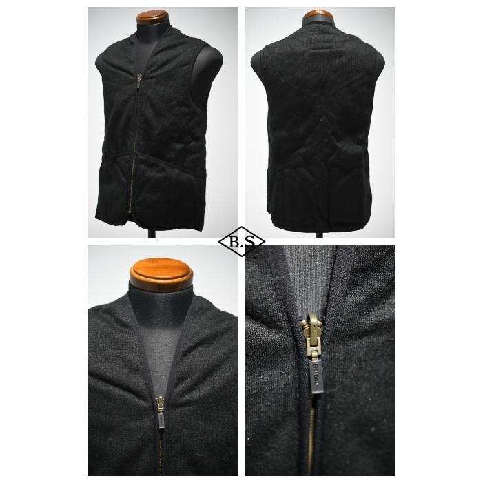 Barbour（バブアー） ベスト 242MLI0004 フロントジップ ファー